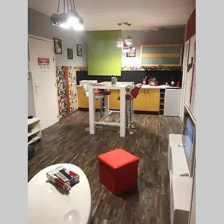 Apartment Style Pop Art Avec Garage Centre Historique *